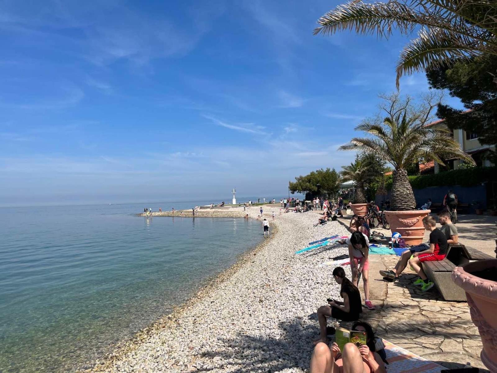 First Row To The Sea - Maremi Izola Apartment Terrace Εξωτερικό φωτογραφία
